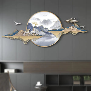 Riding the Wind Premium Horse Wall Art