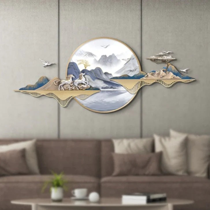 Riding the Wind Premium Horse Wall Art