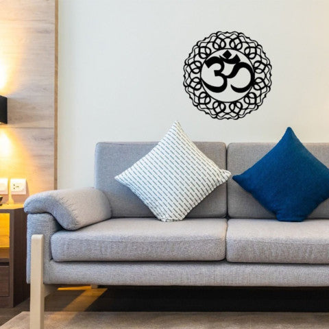 Round Om Wall Hanging