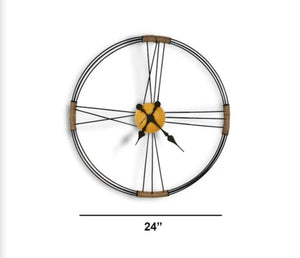 Attractive Metal Wall Clock