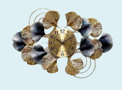 Double Side Metal Wall Clock