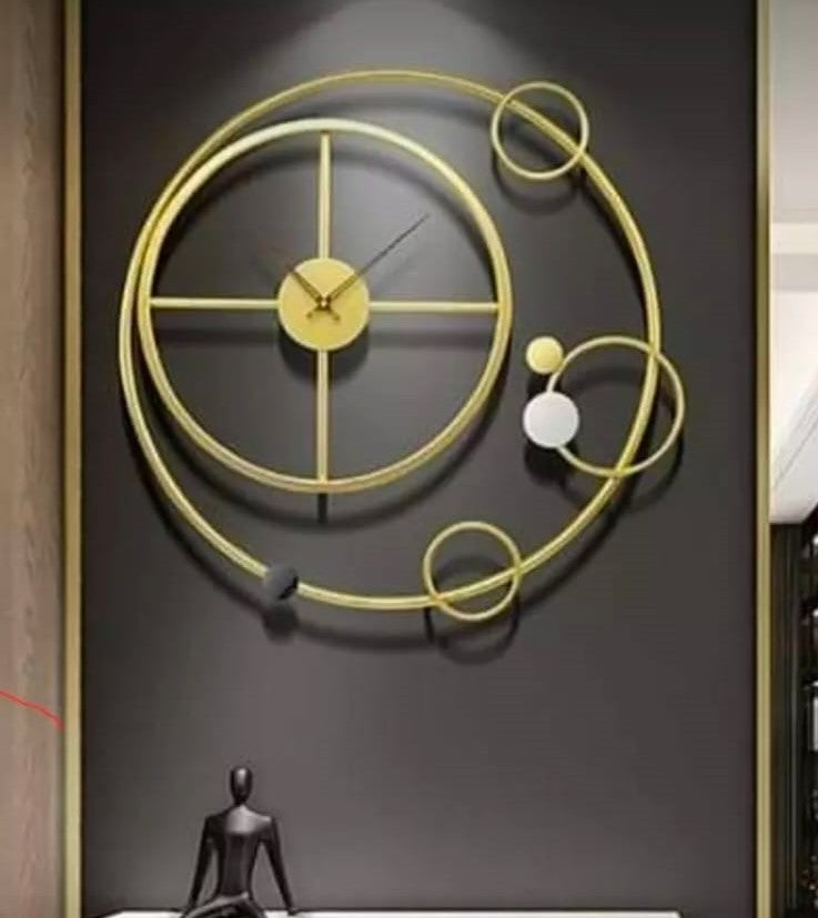 Splendid Metal Wall Clock