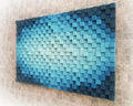 Sky Is Blue Wood Mosaic Wall Decor