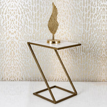 Load image into Gallery viewer, Slanting Chic Metal Side Table
