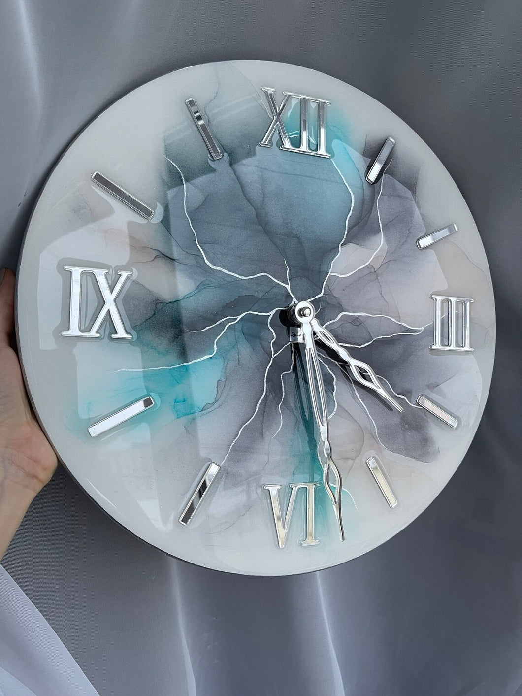 Soul Full Epoxy Resin Wall Clock