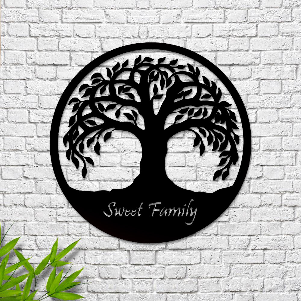 Sweet Family Tree Wall Hanging
