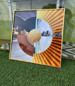 The Mountains Are Calling Crystal Painting Wall Decor
