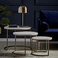 Trio Golden Coffee Tables (Set of 3)