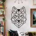 Wolf Head Wall Hanging
