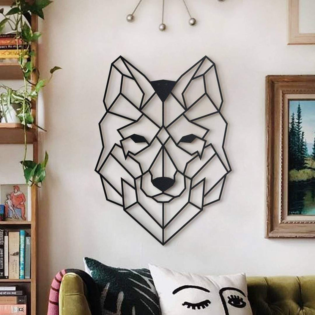 Wolf Head Wall Hanging