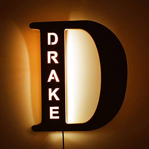 Personalized Custom Acrylic Light With D Wall Decor