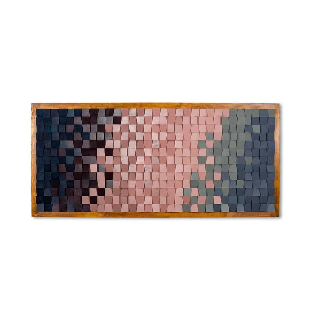 Fireweed Wood Mosaic Wall Decor