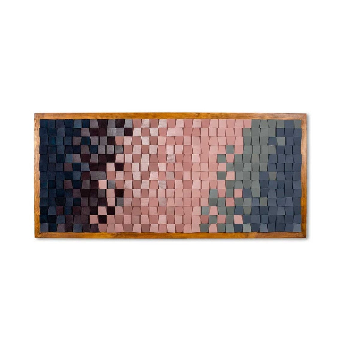 Fireweed Wood Mosaic Wall Decor
