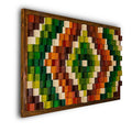 Mountain Harebell Wood Mosaic Wall Decor