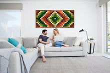Load image into Gallery viewer, Mountain Harebell Wood Mosaic Wall Decor
