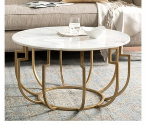 Unique Golden Coffee Table
