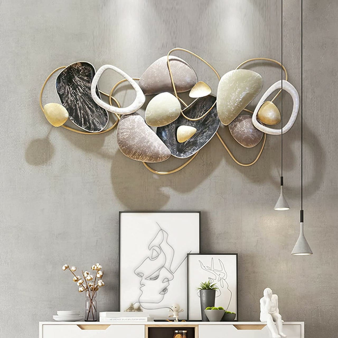 Unique Design Metal Wall Hanging