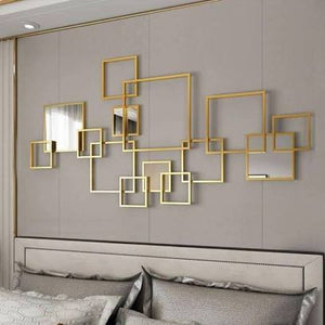 Multiple Golden Frames Wall Art