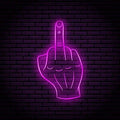 FCUK NEON WALL ART