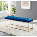 Elegant Modern Bench Blue