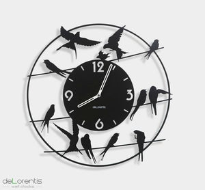 Unique Birds Wall Clock