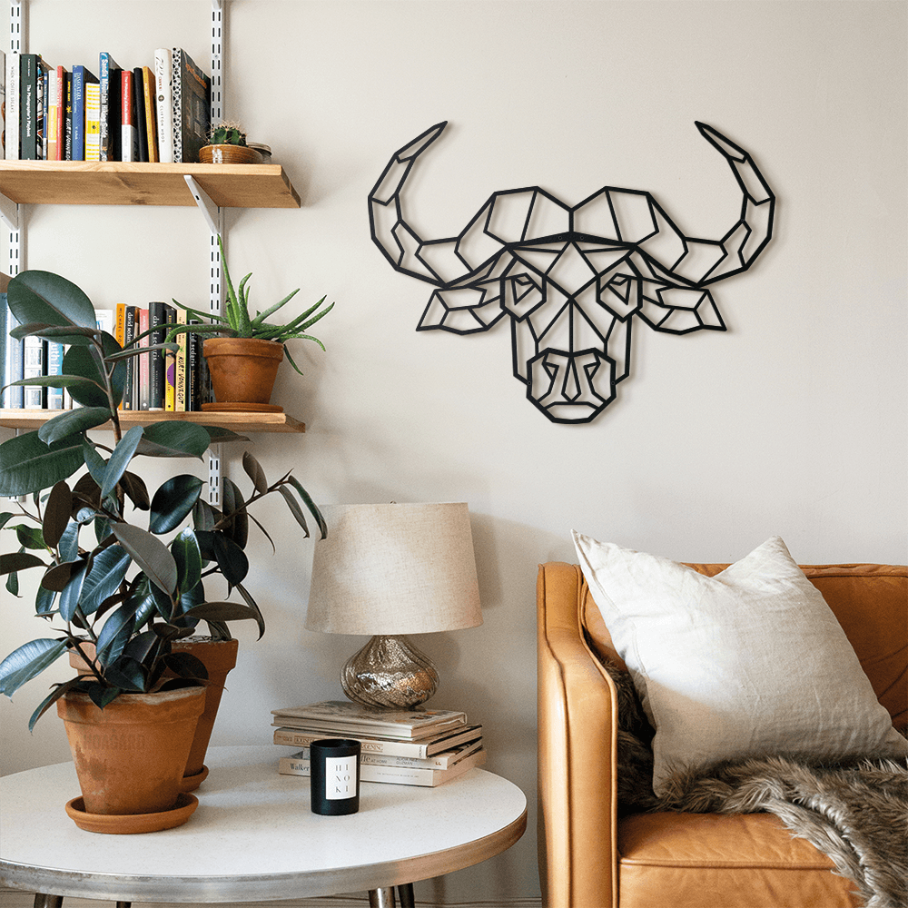 Bull Head  Wall Hanging