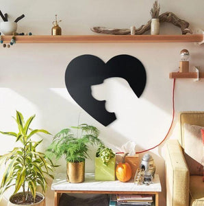 Dog Heart - Wall Art