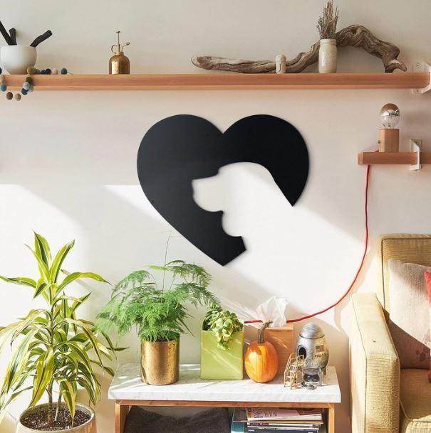Dog Heart - Wall Art
