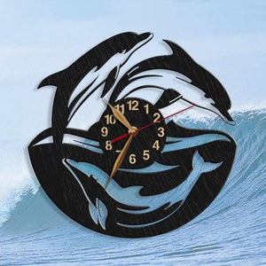 Dolphin Wall Clock