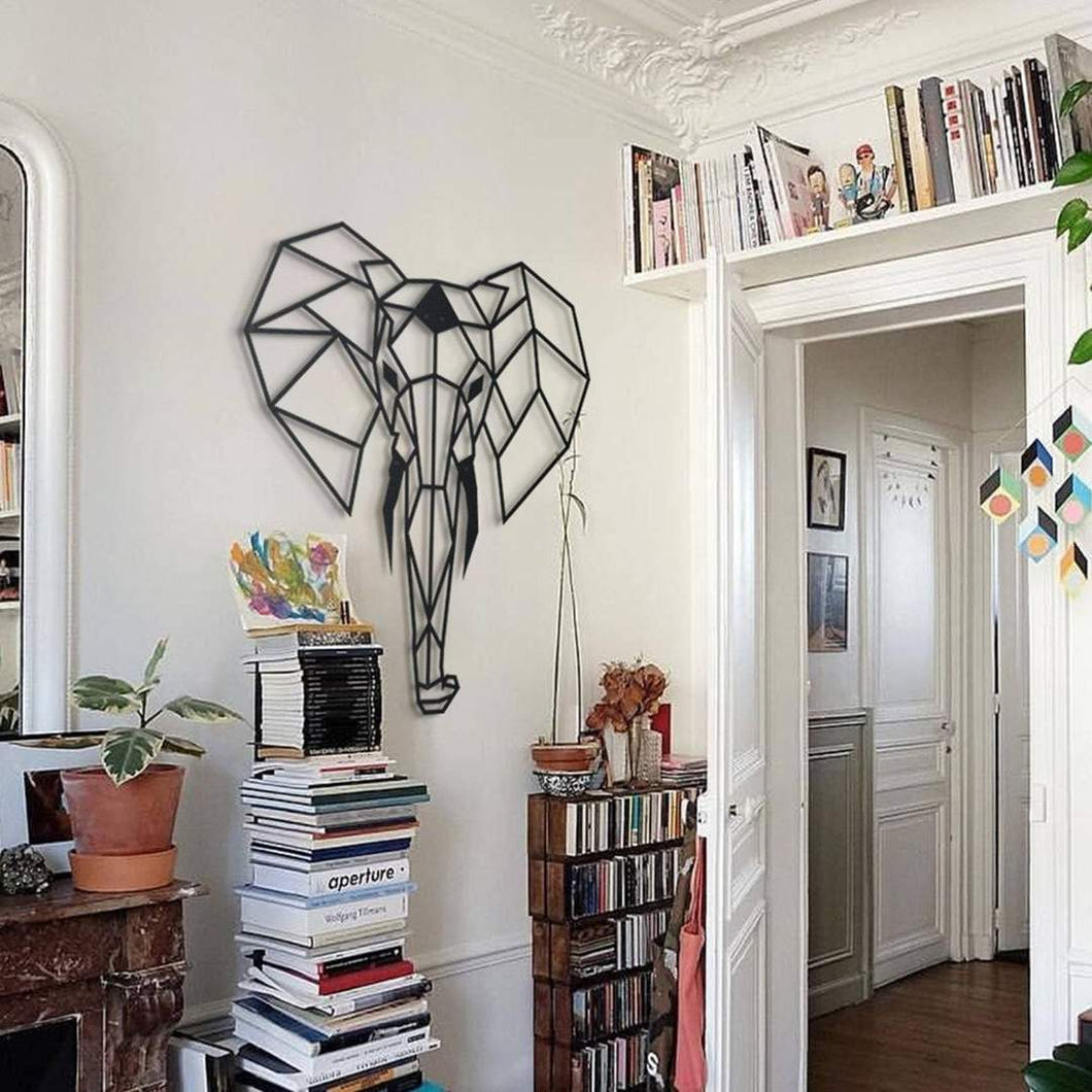 Elephant Head Wall Hanging