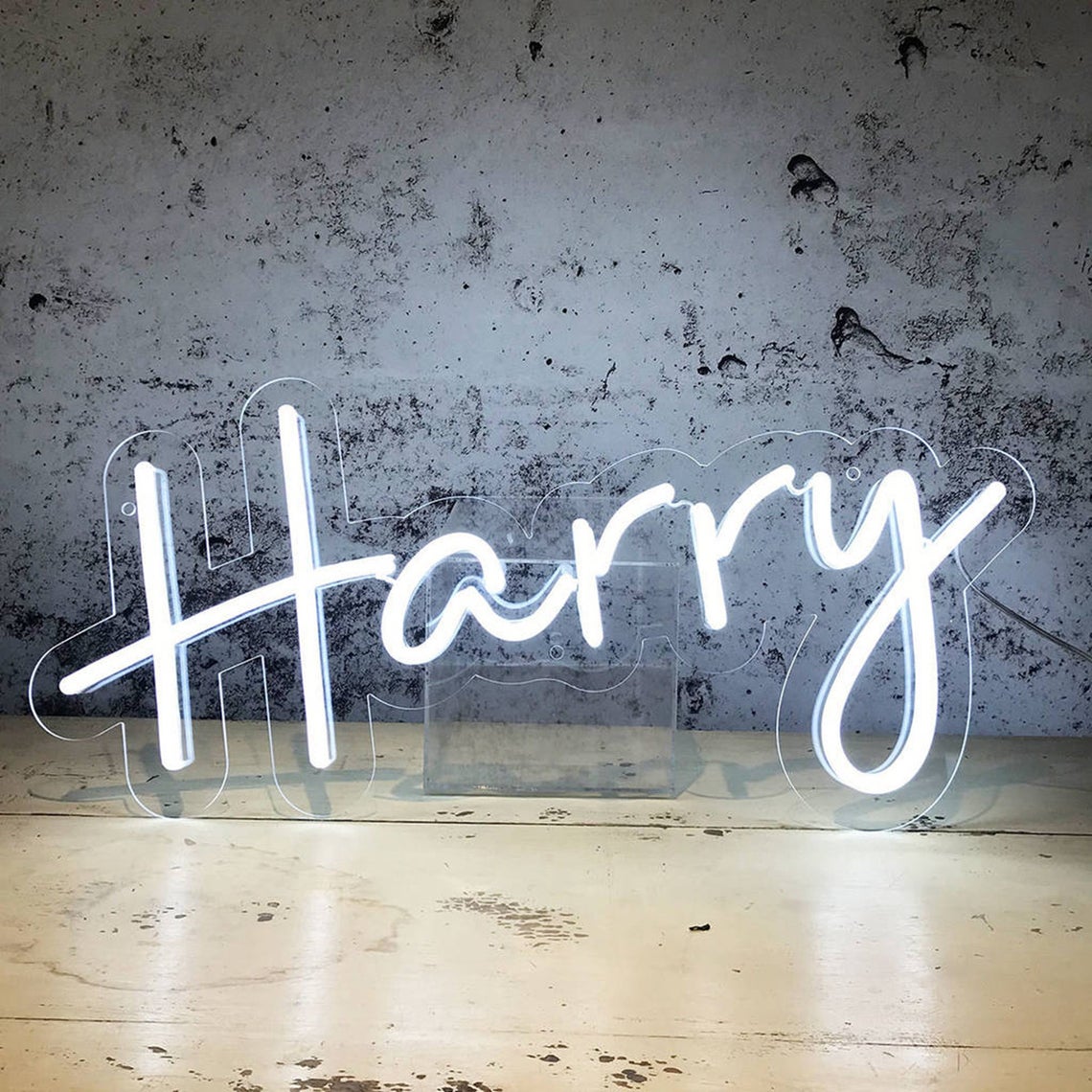 Name neon sign for gift or room decoration