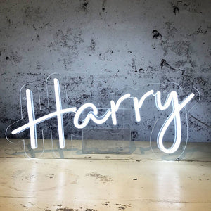 Name neon sign for gift or room decoration