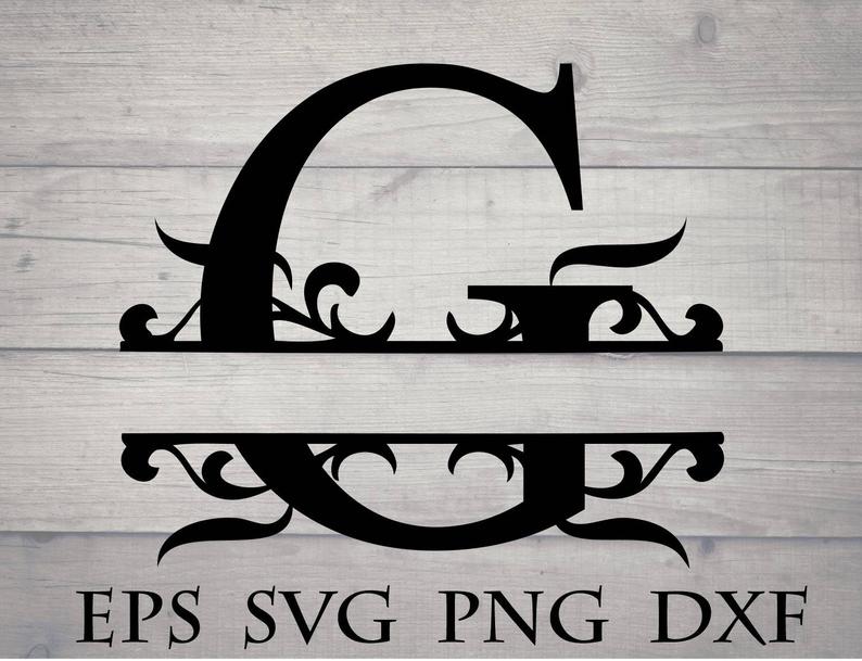 Personalised Monogram Letter G Wall Decor