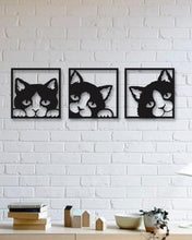 Load image into Gallery viewer, 3 LOVELY CATS / WALL HANGING
