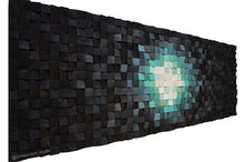 Load image into Gallery viewer, Modern Galaxy Wood Mosaic Wall Decor

