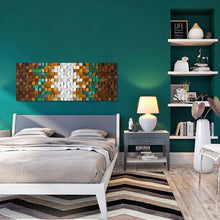 Load image into Gallery viewer, Music wood wall Art Wood Mosaic Wall Decor
