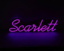 Load image into Gallery viewer, Neon Sign Custom Name Sign LED
