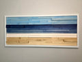 Modern Beach House Plank Wood Mosaic Wall Décor