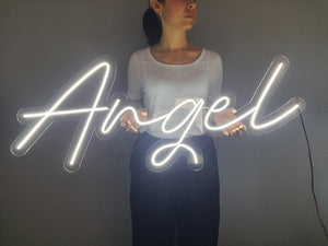 Angel neon sign,Angel neon light