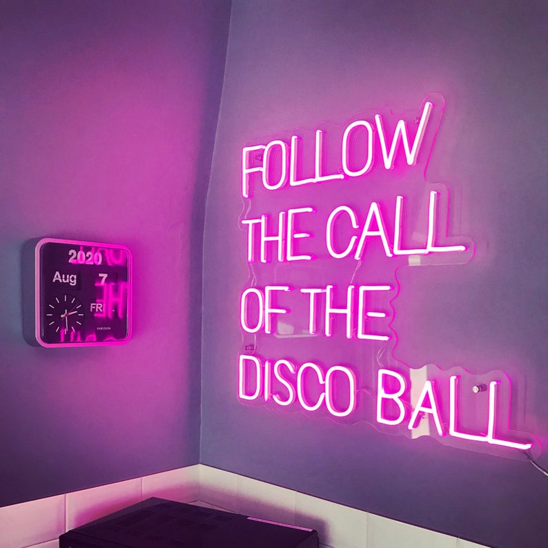 Customized Neon Sign for Room and wall Décor