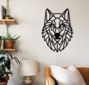 Wolf Head Wall Hanging