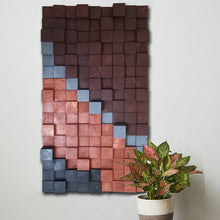 Load image into Gallery viewer, Tulip wood wall Art Wood Mosaic Wall Decor
