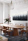 Morning Mist Wood Mosaic Wall Decor