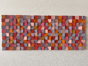 Lightness Of Heart Wood Mosaic Wall Decor