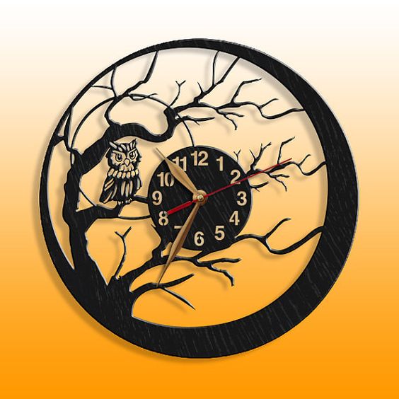 Owl Wall Clock