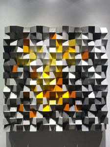 Gorgeous Spiti Valley Wood Mosaic Wall Decor